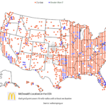 How many McDonald's locations are there in United States?