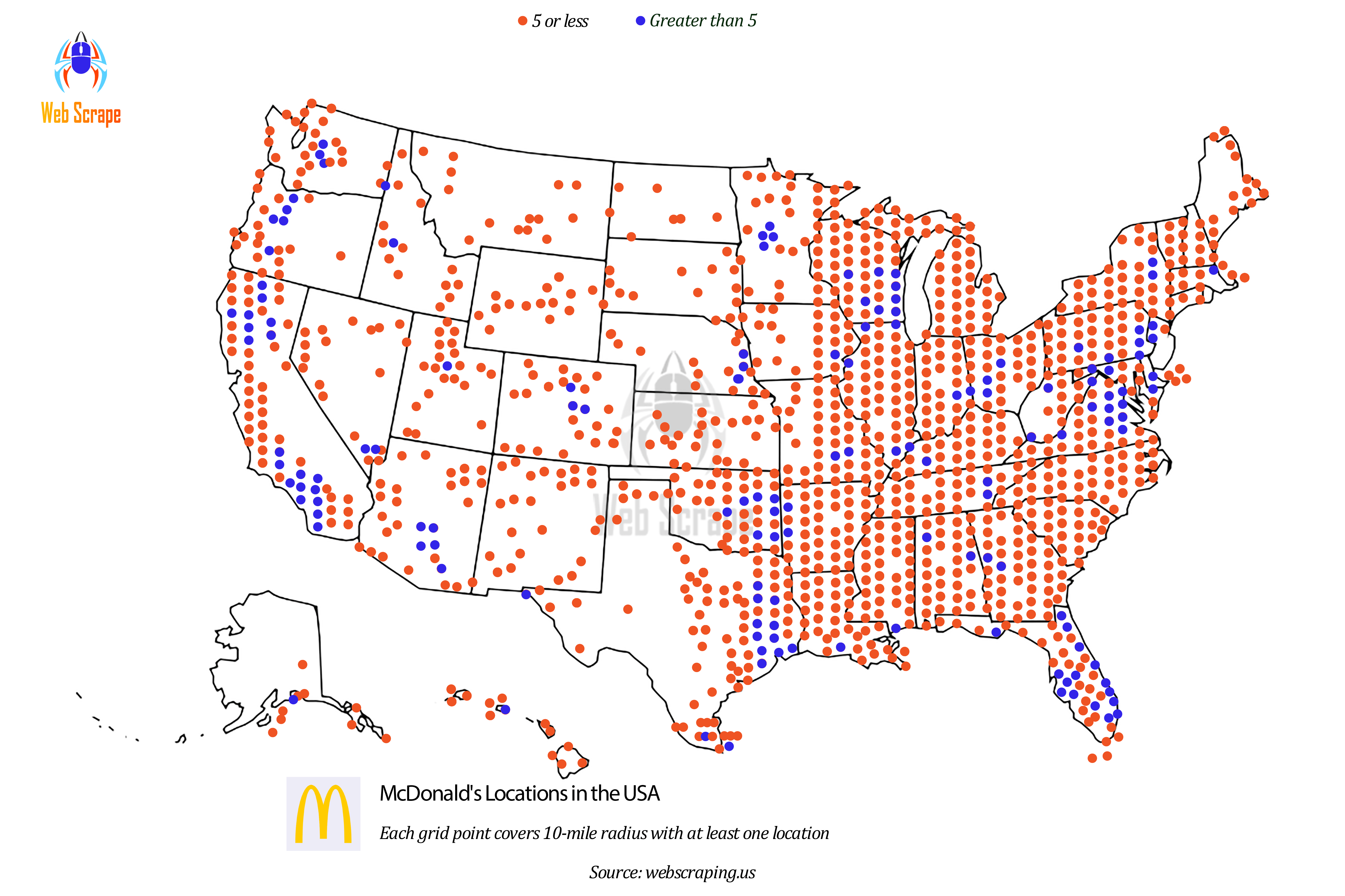 Mcdonald's Store Locations in USA